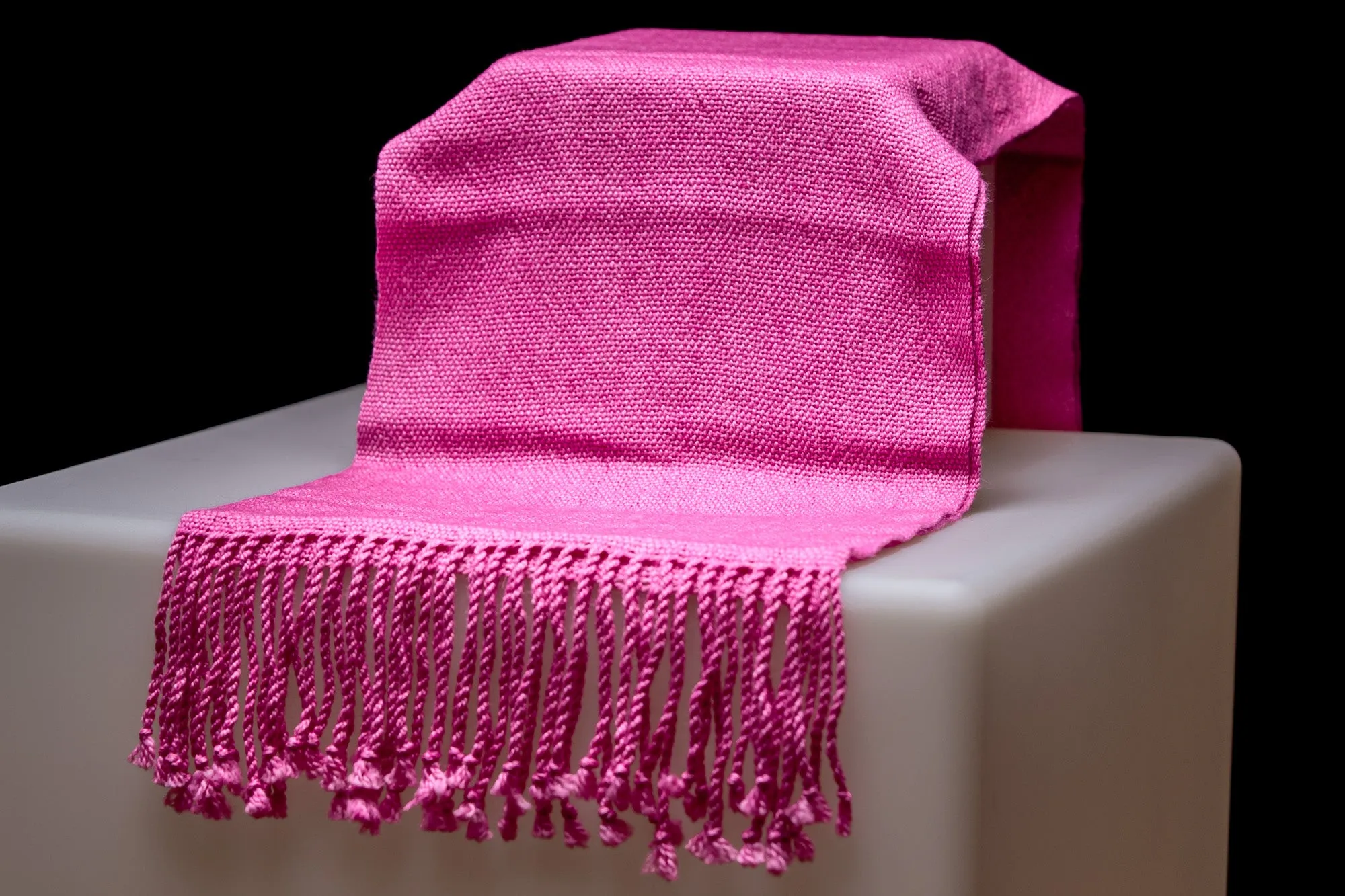 Alpaca Scarf - Pink Tafetán