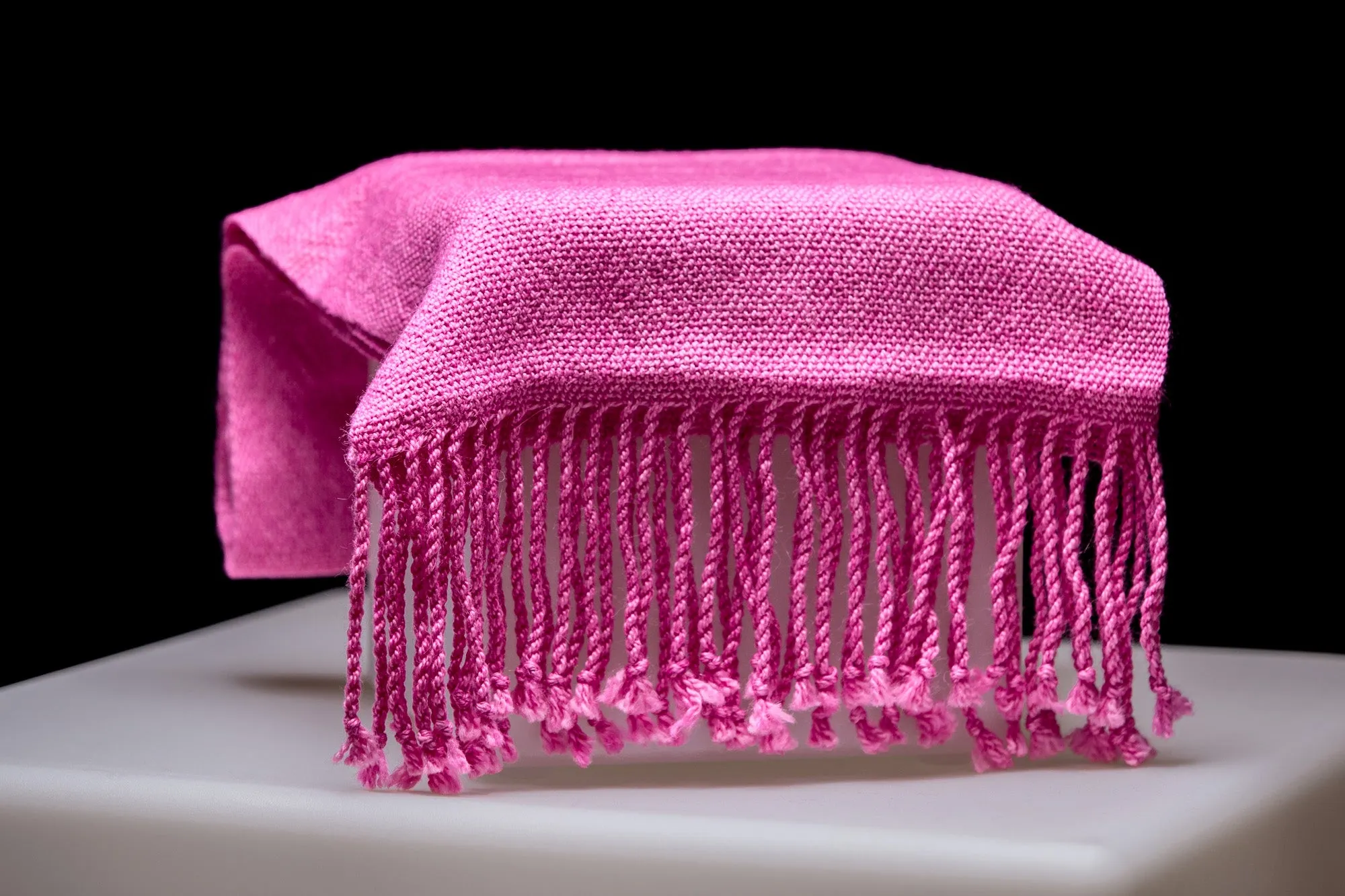 Alpaca Scarf - Pink Tafetán