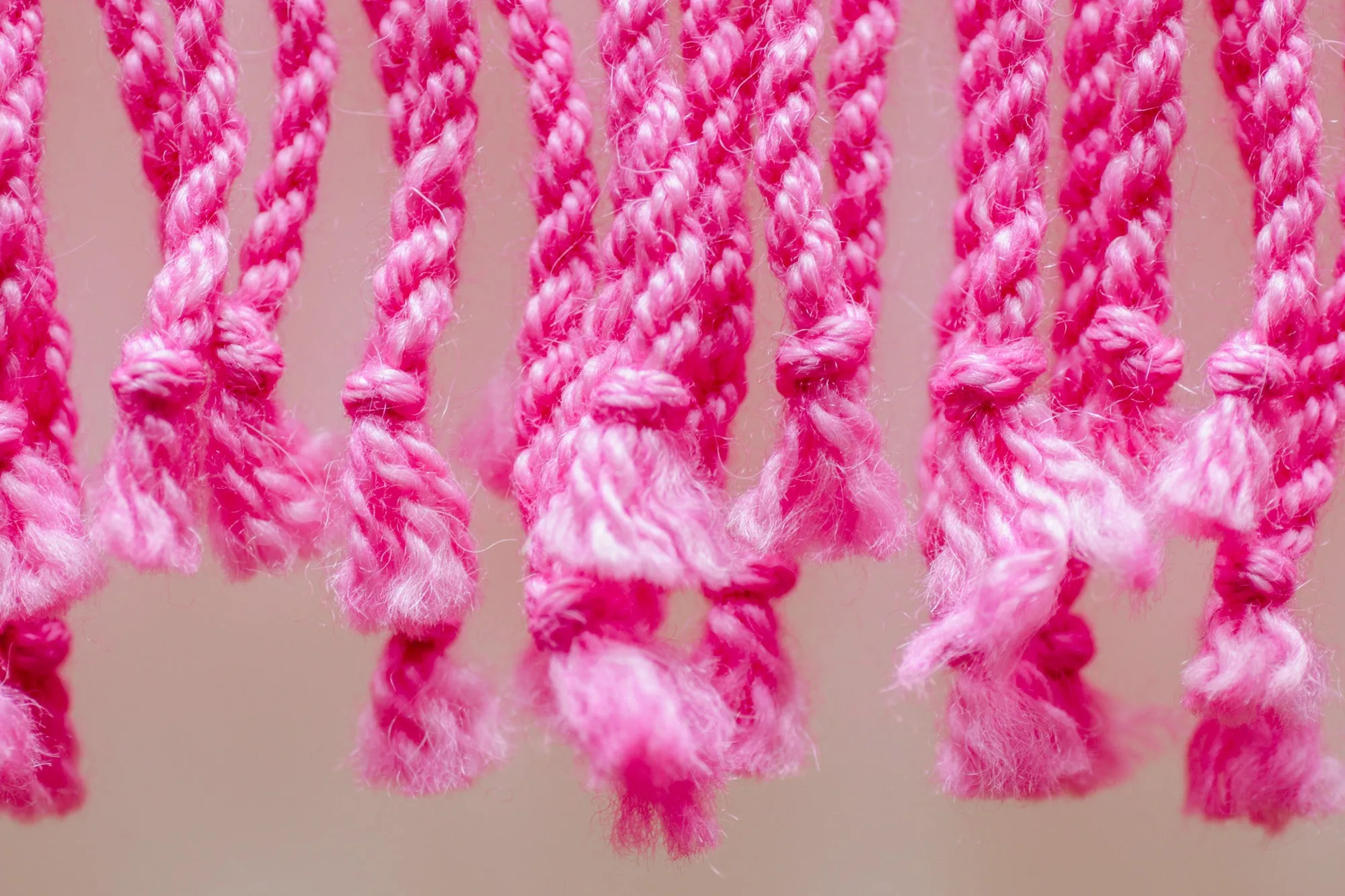 Alpaca Scarf - Pink Tafetán