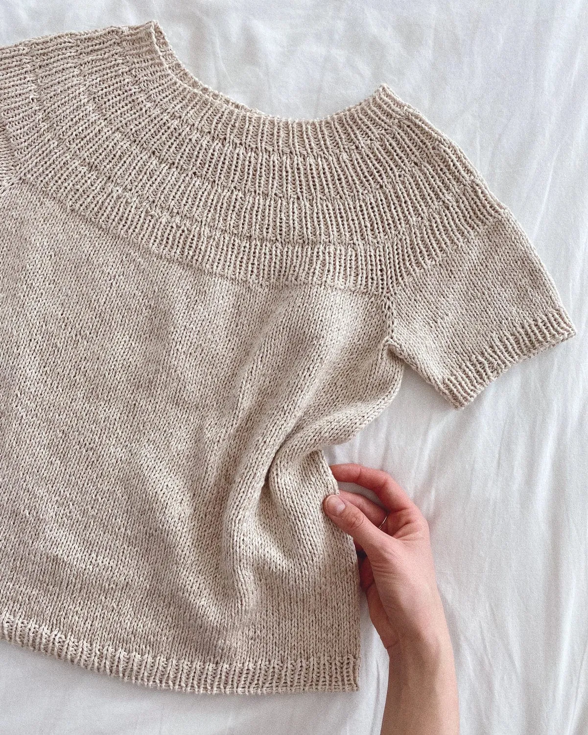 Anker's Summer Shirt by PetiteKnit - Hard Copy Pattern