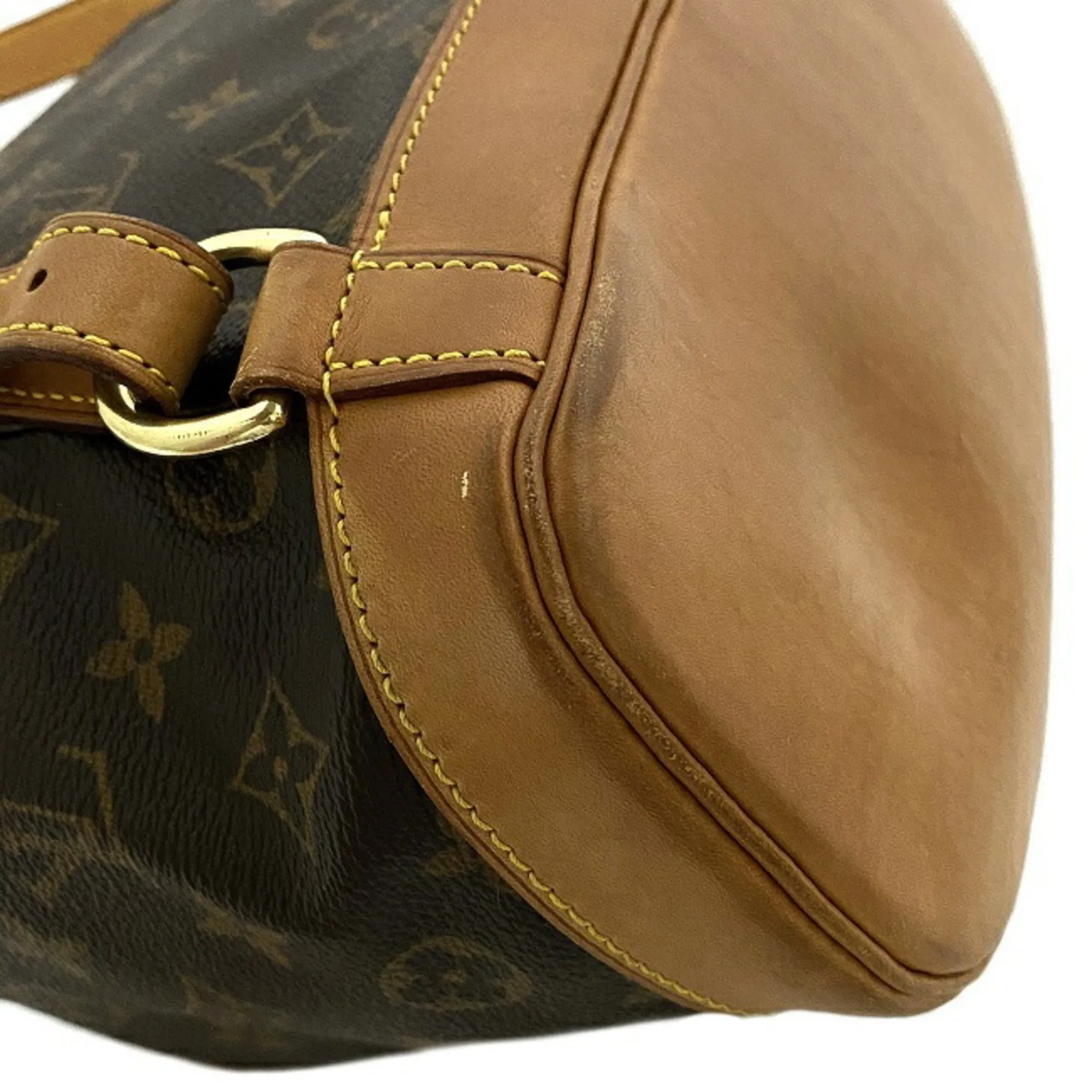 Backpack Monsuri MM Brown Beige Monogram M51136 Canvas Nume SP0918 LOUIS VUITTON Flap