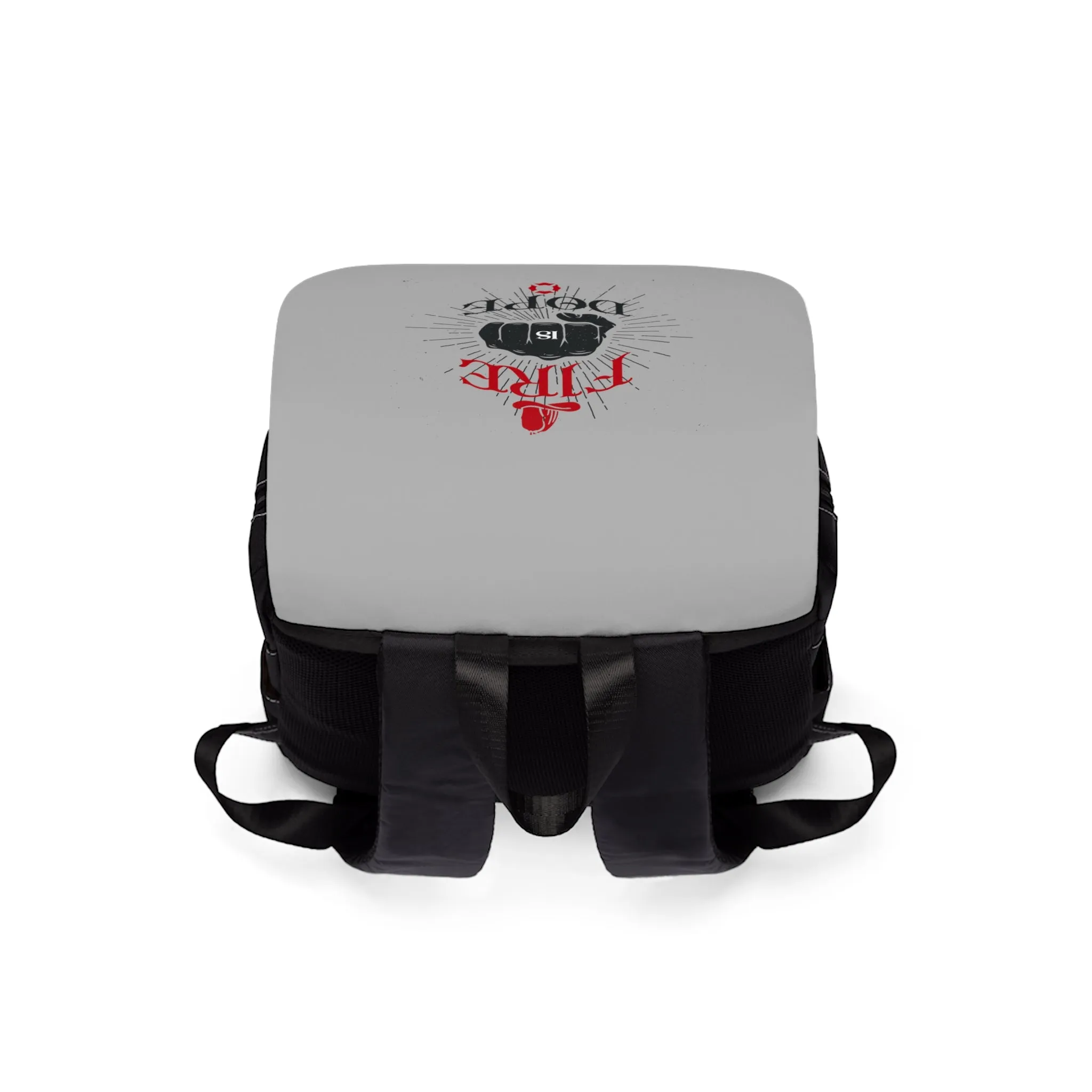 Fire is Dope - Unisex Shoulder Backpack