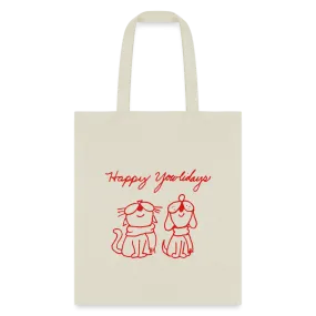 Happy Yowlidays Tote Bag