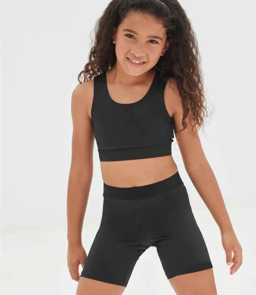 SF Clothing Kids Fashion Cycling Shorts | Black/Black