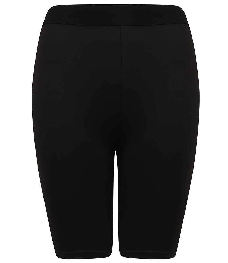 SF Clothing Ladies Fashion Cycling Shorts | Black/Black