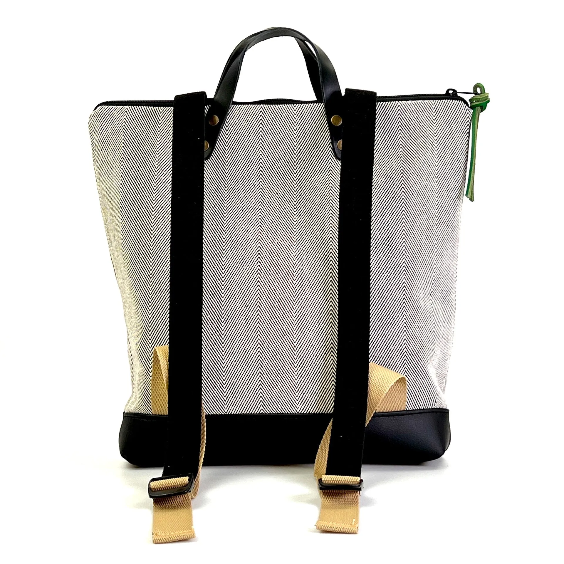 Square Book Holder Backpack - Canvas